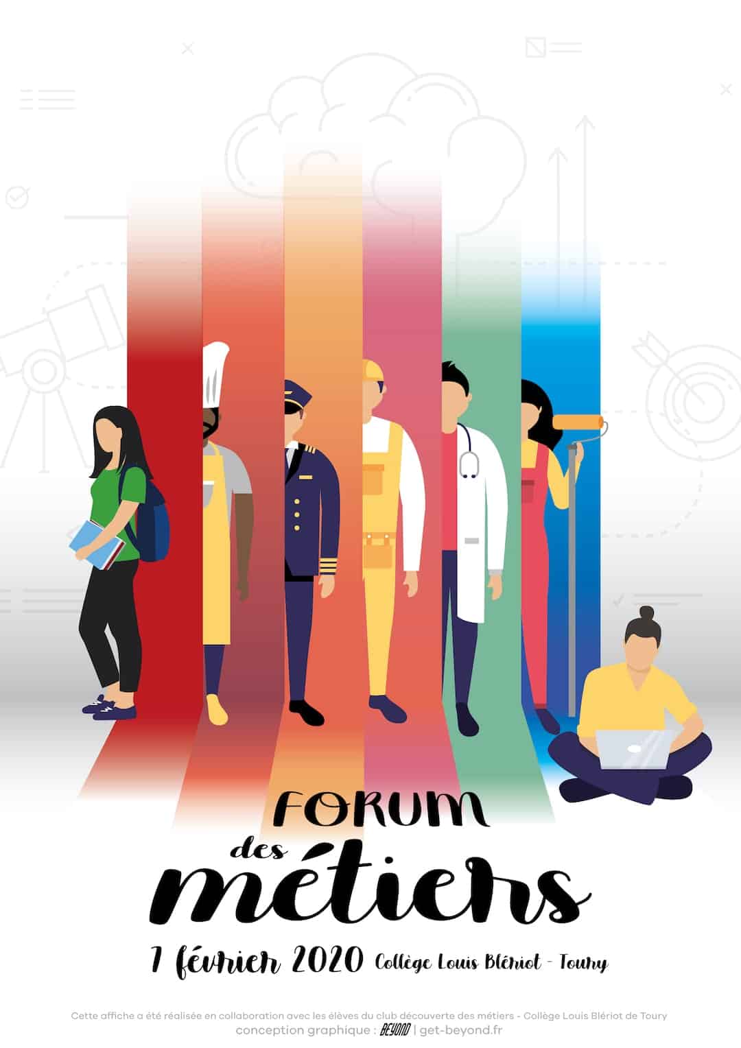 Forum métiers affiche
