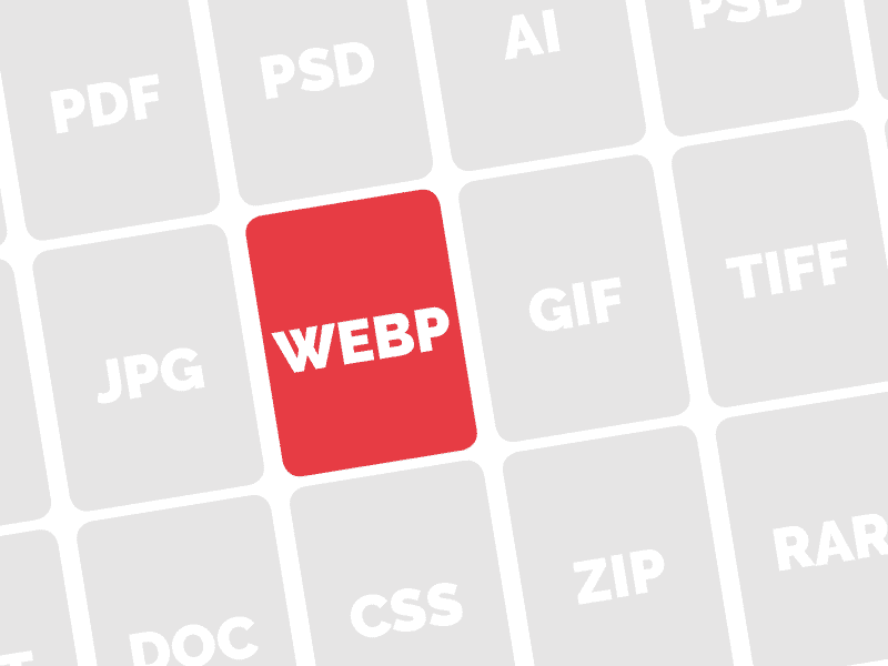 Le format Webp : un nouveau format d’image pour le web