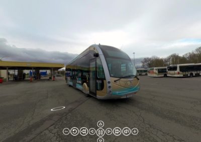 Visite du bus électrique d’Orléans Métropole en réalité virtuelle