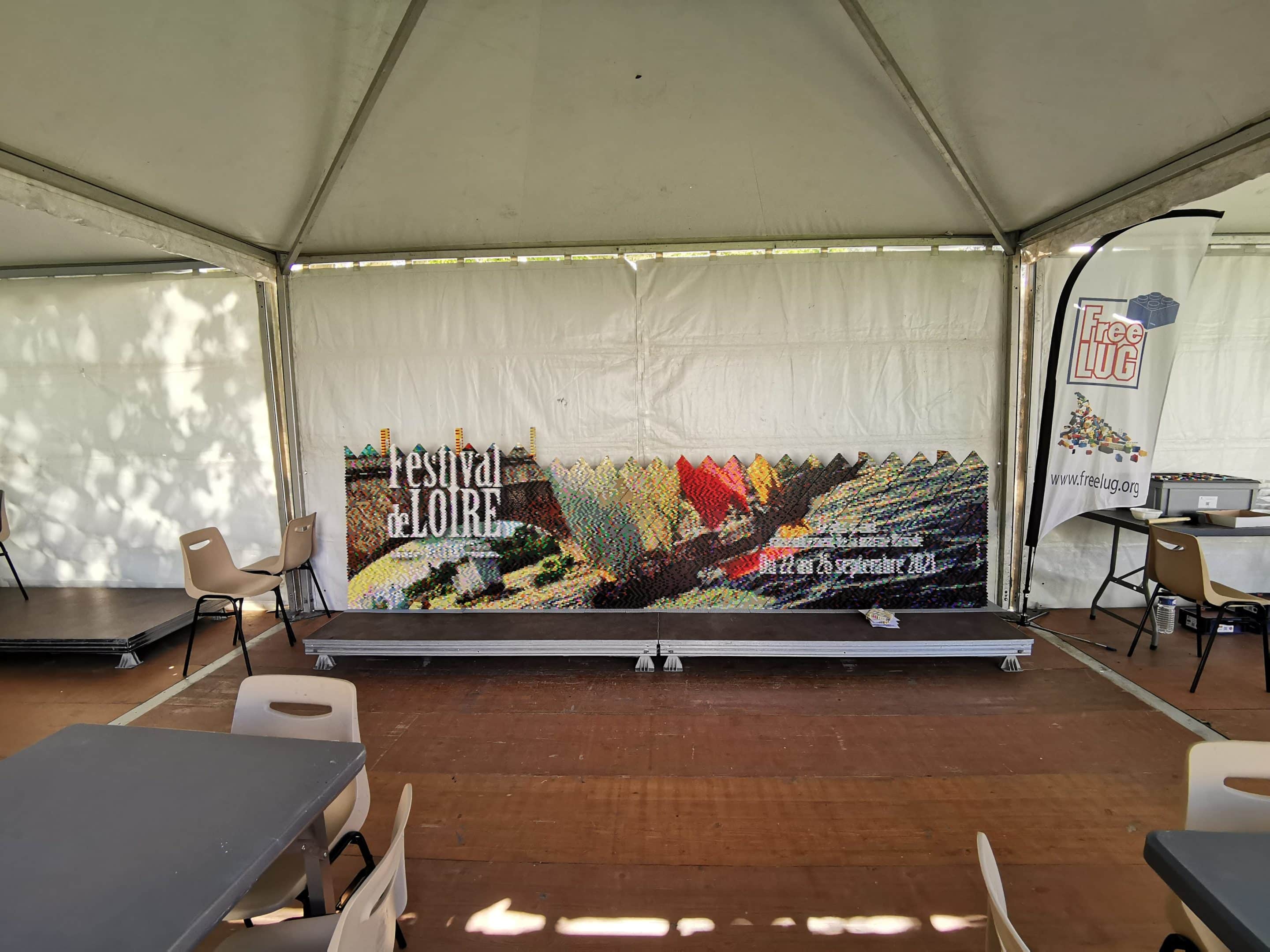 Affiche Festival de Loire - Lego