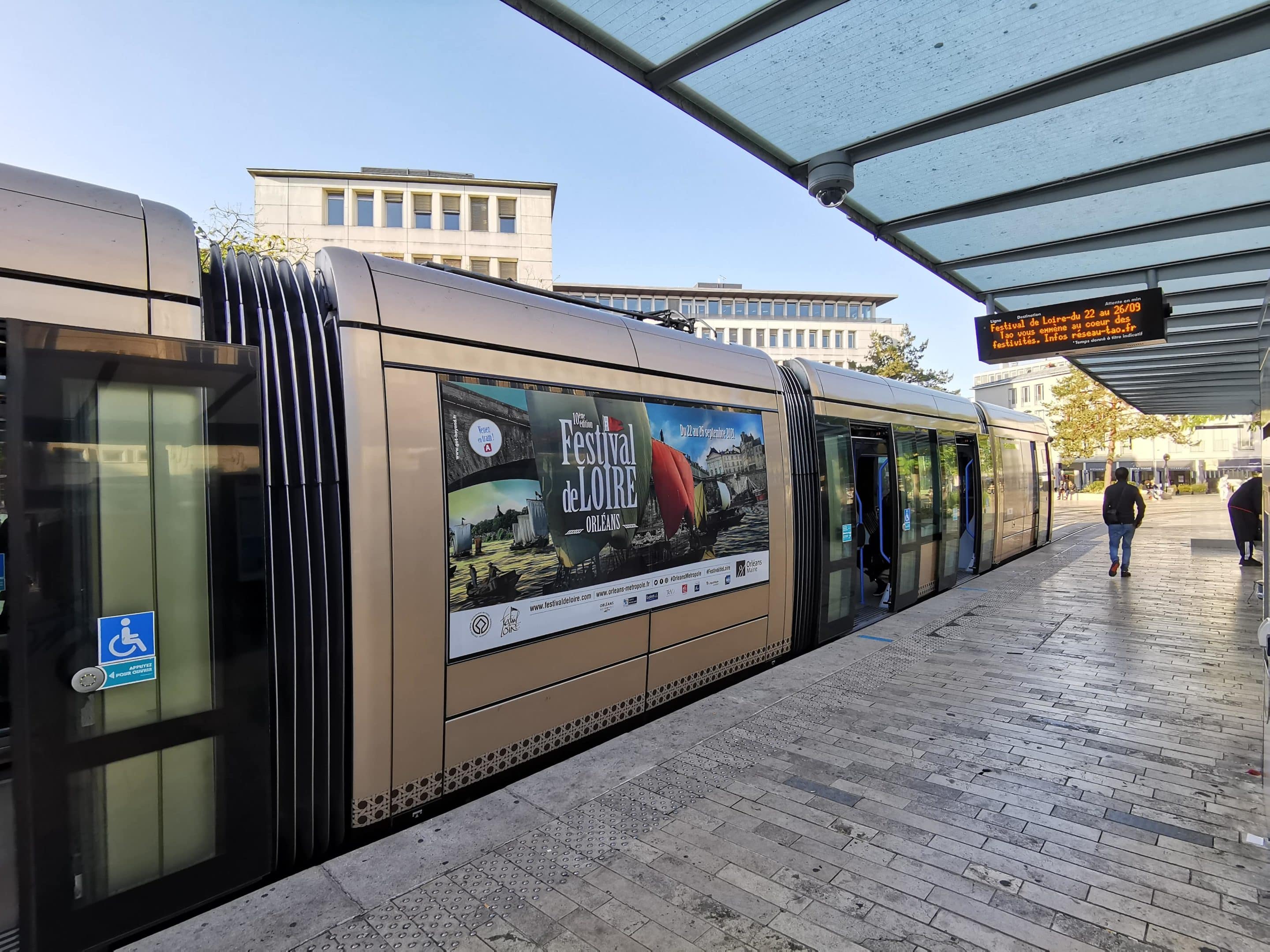 Tram Orléans - Festival de Loire 2021