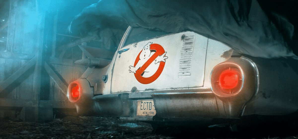 Logo SOS Fantômes - Ghostbusters Ecto-1