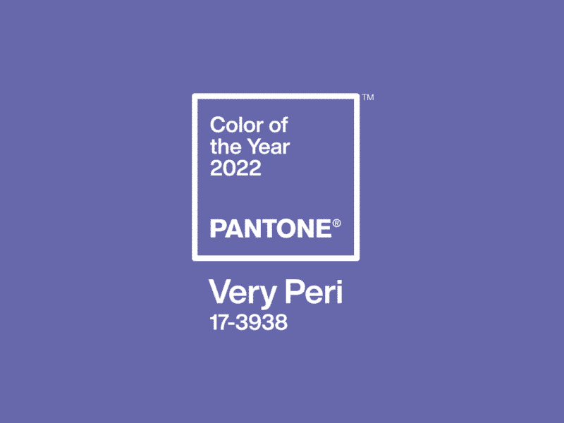 Very Peri, couleur Pantone 2022