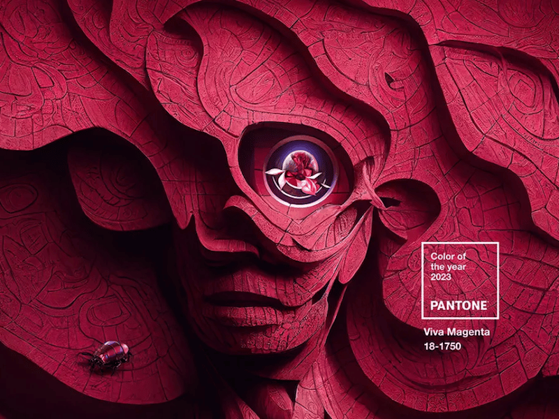 La Couleur Pantone 2023 : Viva Magenta