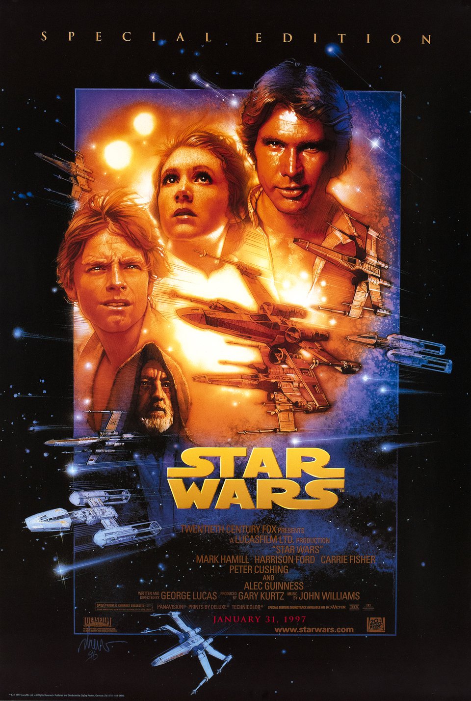 Drew Struzan - Affiche Star Wars