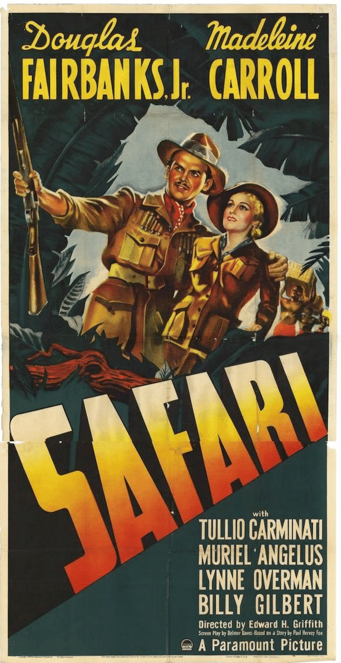 film safari logo aventure 1930