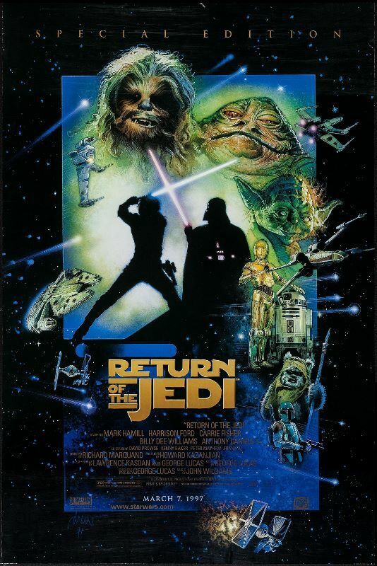 Drew Struzan - Affiche Return of Jedi